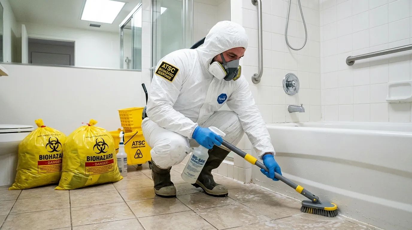 Decontamination equipment deployed for Blood Cleanup in Wappingers Falls